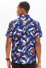 Load image into Gallery viewer, Hawaiian Print Button Down Shirt