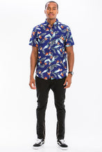 Load image into Gallery viewer, Hawaiian Print Button Down Shirt