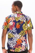 Load image into Gallery viewer, Weiv Mens Print Hawaiian Button Down Shirt