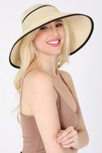 Load image into Gallery viewer, STRAW VISOR SUN HAT