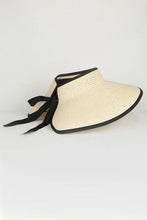 Load image into Gallery viewer, STRAW VISOR SUN HAT