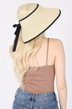 Load image into Gallery viewer, STRAW VISOR SUN HAT