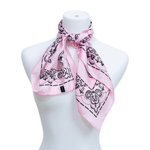 Load image into Gallery viewer, MULTI PATTERN PRINTED SILK SCARF