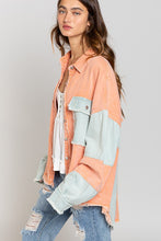 Load image into Gallery viewer, Colorblock Oversized Jacket