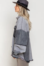 Load image into Gallery viewer, Colorblock Oversized Jacket