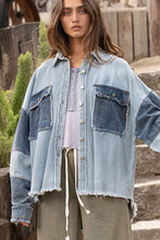 Load image into Gallery viewer, Colorblock Oversized Jacket
