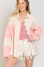 Load image into Gallery viewer, Colorblock Oversized Jacket