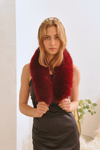 Load image into Gallery viewer, FAUX FUR SHORT COLLAR SCARF