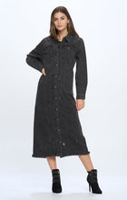 Load image into Gallery viewer, DENIM LONG JACKETS DISTRESSED WASHED