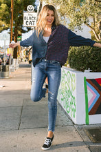 Load image into Gallery viewer, High Rise Ankle Skinny with Uneven Hem Detail