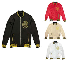 Load image into Gallery viewer, Mens Black and Gold Detail Track Suit