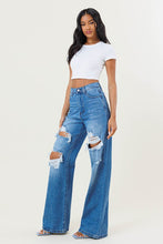 Load image into Gallery viewer, High Waisted Wide Leg Jeans