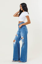 Load image into Gallery viewer, High Waisted Wide Leg Jeans