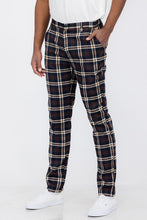 Load image into Gallery viewer, Plaid Trouser Pants
