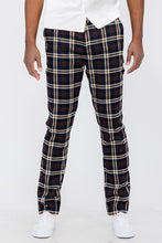 Load image into Gallery viewer, Plaid Trouser Pants