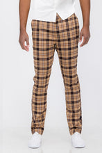 Load image into Gallery viewer, Weiv Mens Plaid Trouser Pants