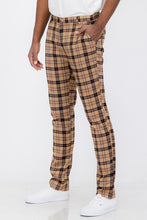 Load image into Gallery viewer, Weiv Mens Plaid Trouser Pants