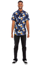 Load image into Gallery viewer, Hawaiian Print Button Down Shirt