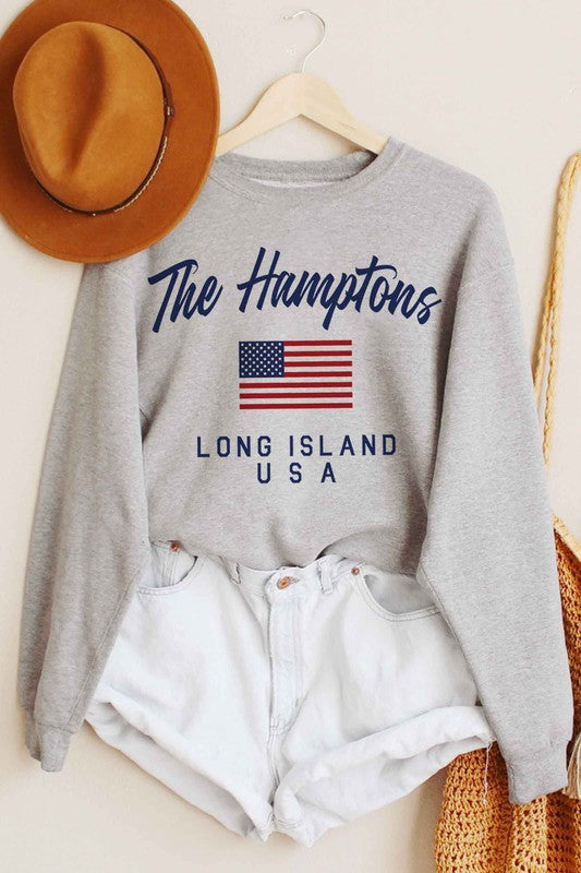 THE HAMPTONS USA GRAPHIC SWEATSHIRT