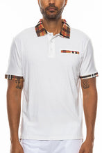 Load image into Gallery viewer, Checkered Plaid Short Sleeve Ploto Shirt