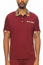 Load image into Gallery viewer, Checkered Plaid Short Sleeve Ploto Shirt