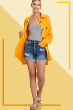 Load image into Gallery viewer, Distressed Cuffed Raw Hem Denim Shorts