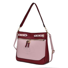 Load image into Gallery viewer, MKF Collection Evie two tone Shoulder bag by Mia k