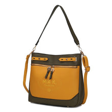 Load image into Gallery viewer, MKF Collection Evie two tone Shoulder bag by Mia k