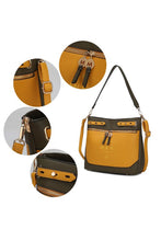 Load image into Gallery viewer, MKF Collection Evie two tone Shoulder bag by Mia k