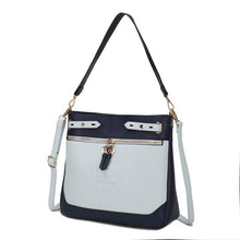 Load image into Gallery viewer, MKF Collection Evie two tone Shoulder bag by Mia k