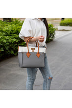 Load image into Gallery viewer, MKF Collection Brynlee Color-Block Tote Bag Mia K