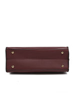 Load image into Gallery viewer, MKF Collection Brynlee Color-Block Tote Bag Mia K