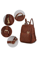 Load image into Gallery viewer, MKF Torra Milan Signature Trendy Backpack by Mia