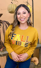 Load image into Gallery viewer, Soft Ideal Chenille Fall Vibes Graphic Sweatshirt
