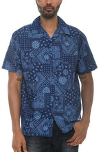Load image into Gallery viewer, Mens Collared Print Button Down