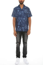Load image into Gallery viewer, Mens Collared Print Button Down