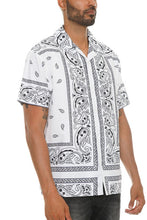 Load image into Gallery viewer, Mens Collared Print Button Down