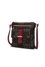Load image into Gallery viewer, MKF Collection Compartment Crossbody Bag by Mia K