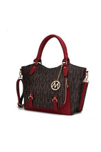 Load image into Gallery viewer, MKF Collection Fula Signature Satchel Bag by Mia K