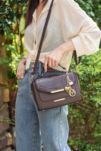 Load image into Gallery viewer, MKF Collection Sylvie Croco Embossed Shoulder Mia