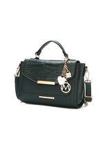 Load image into Gallery viewer, MKF Collection Sylvie Croco Embossed Shoulder Mia