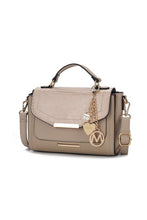 Load image into Gallery viewer, MKF Collection Sylvie Croco Embossed Shoulder Mia