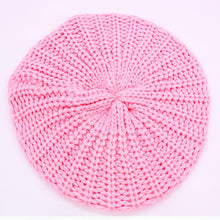 Load image into Gallery viewer, KNITTED CABLE KNIT FASHION BERET