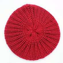 Load image into Gallery viewer, KNITTED CABLE KNIT FASHION BERET