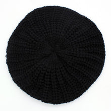Load image into Gallery viewer, KNITTED CABLE KNIT FASHION BERET