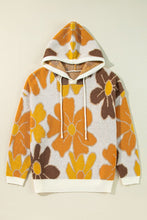 Load image into Gallery viewer, Women Knitted Drawstring Hooded Plus Size Sweater
