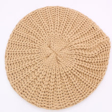 Load image into Gallery viewer, KNITTED CABLE KNIT FASHION BERET