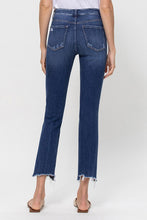 Load image into Gallery viewer, Mid Rise Crop Slim Straight Medium Jeans